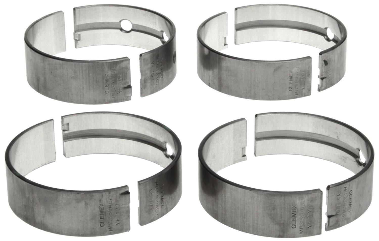 Clevite AL-Series Main Bearings MS-2011A-.25MM Bearing Set-Toyota V6, 2959cc 1988-95