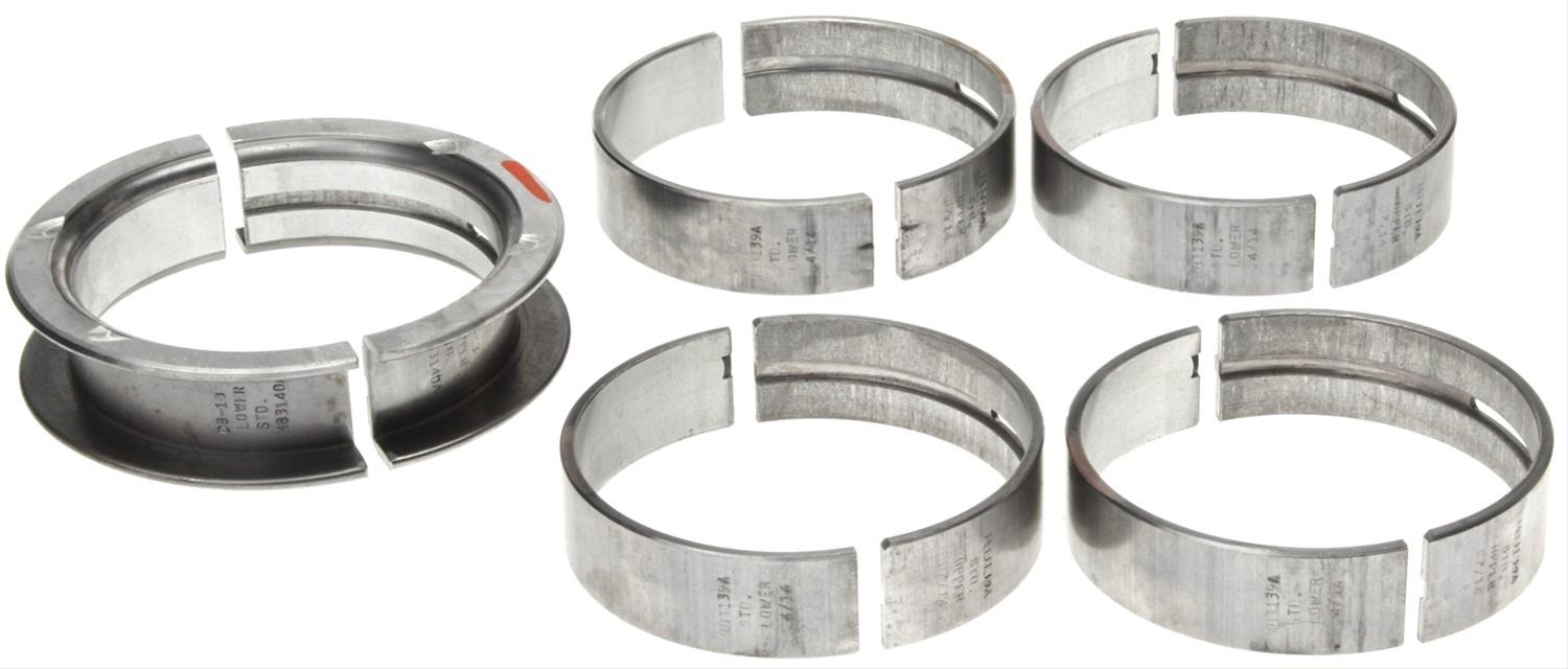 Clevite AL-Series Main Bearings MS-2204A-.50MM Bearing Set-Ford Products V8, 281 SOHC, 1991-92 thumbnail 2