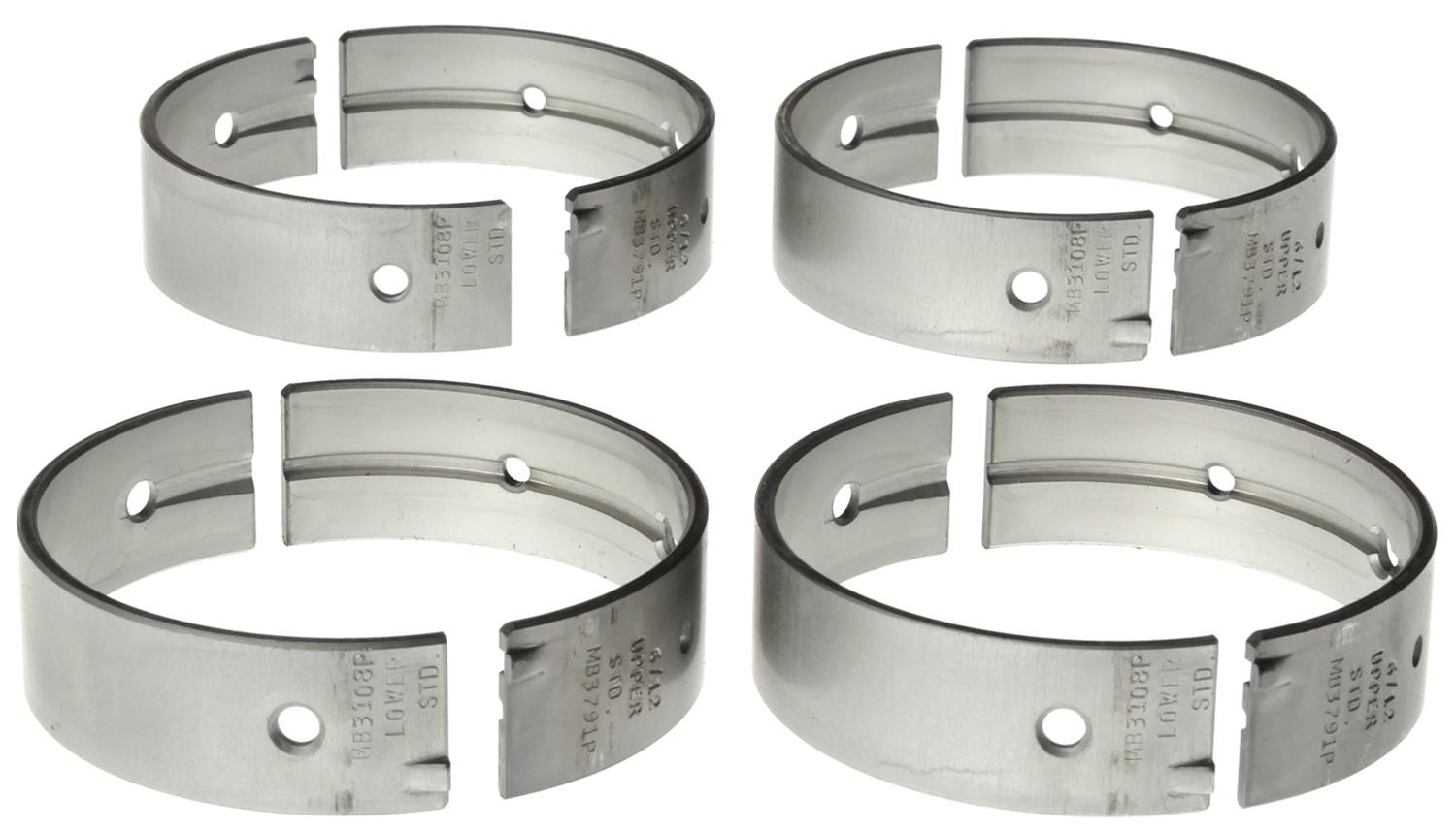 Clevite P-Series Main Bearings MS-2226P Bearings, Standard Size, TM-77, Chrysler, Dodge, Plymouth, Mitsubishi, for Hyundai, 3.0L, Set of 4 thumbnail 2