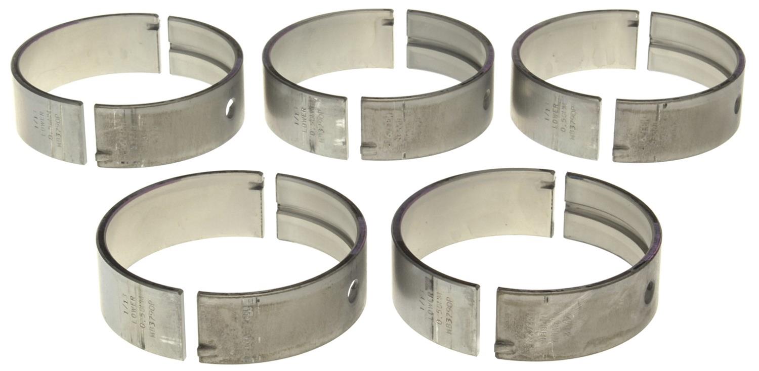 Clevite P-Series Main Bearings MS-2242P-.50MM Bearings, P Series, 1/2 Groove, 0.50mm Crankshaft Undersize, TM-77, Chrysler, Dodge, Jeep, Mitsubishi, Set of 5