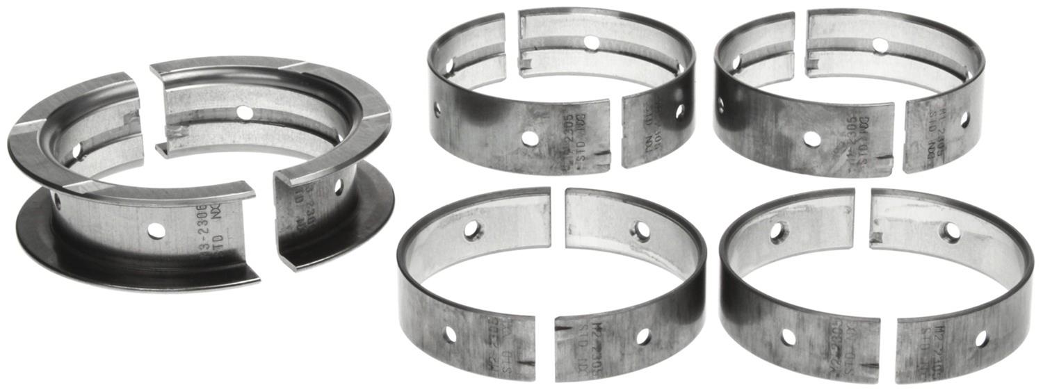 Clevite AL-Series Main Bearings MS-2258A-.50MM Bearing Set-Subaru EJ series 1990-2005