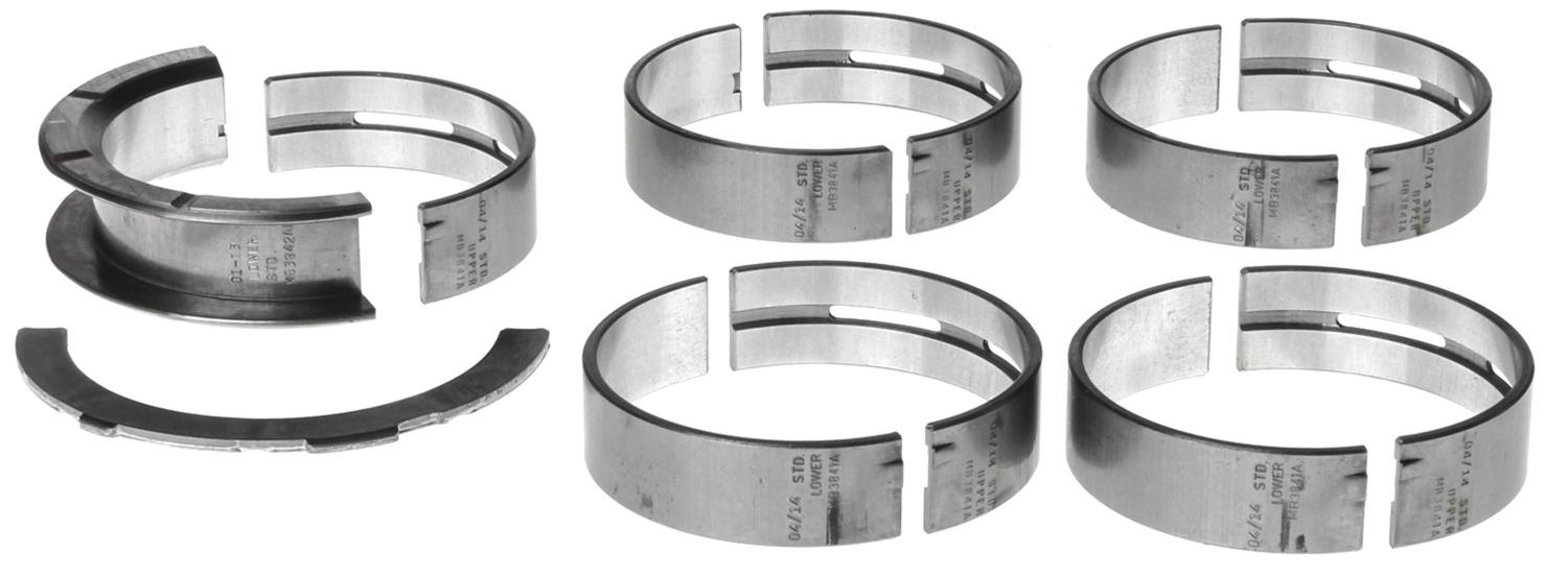 Clevite AL-Series Main Bearings MS-2259A-.25MM Bearings, AL Series, Performance, 0.25mm Crankshaft Undersize, Ford, 4.6L, Set of 6 thumbnail 2