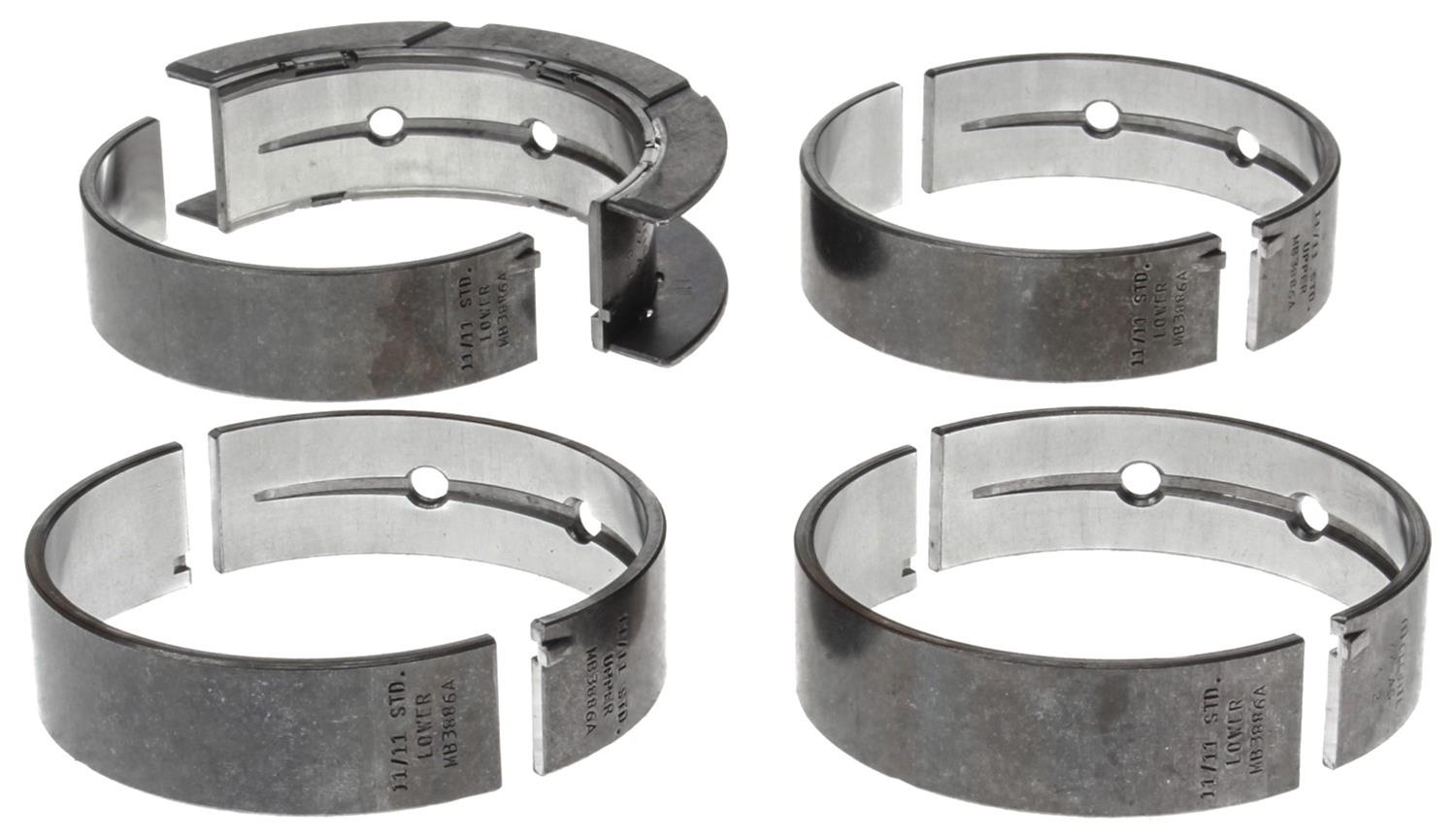 Clevite AL-Series Main Bearings MS-2276A-10 Chevrolet V6, 3.6L DOHC, 2004-2010 (High Feature Engine) thumbnail 2
