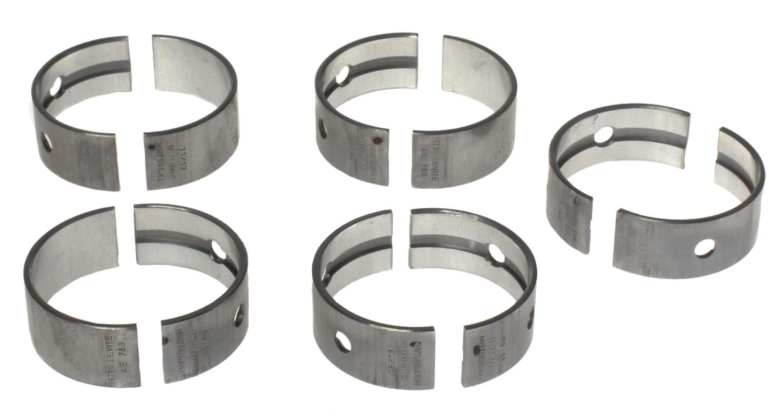 Clevite AL-Series Main Bearings MS-2316A-.25MM Bearing Set-Nissan 1.6L 1596cc K4M Plantina, Clio
