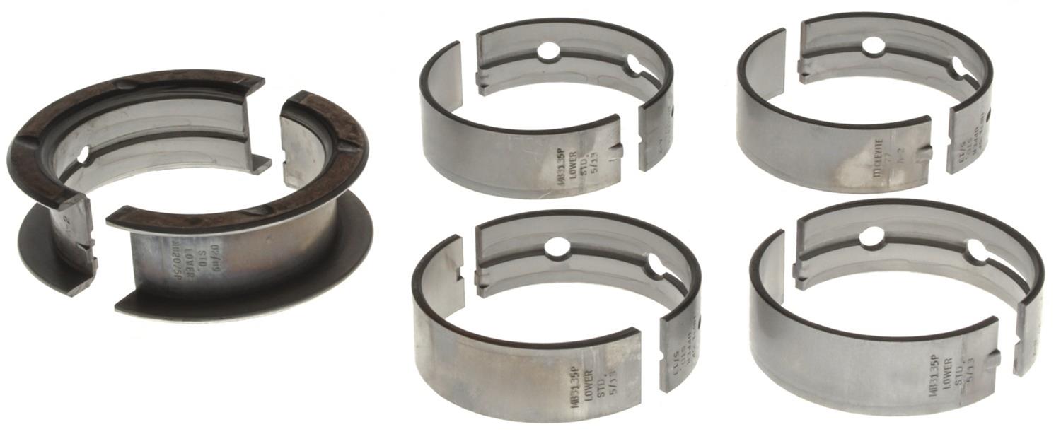 Clevite P-Series Main Bearings for 1961-1963 SKYLARK, SPECIAL, 1961-1962 TEMPEST - MS-558P Bearings, P Series, Standard Size, TM-77, Buick V8, Set