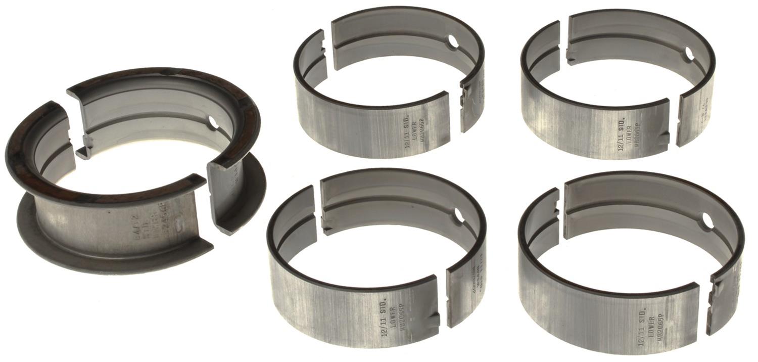 Clevite P-Series Main Bearings MS-876P Bearings, P Series, Full Groove, Standard Size, Tri Metal, Chrysler, Big Block B, Set of 5