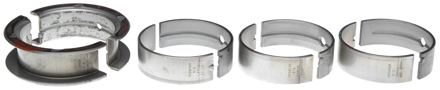 Clevite P-Series Main Bearings MS-960P-10 Bearings, P Series, Tri Metal, .010 in. Crankshaft Undersize, Buick, 3.0, 3.2, 3.8, 4.1L, V6, Set