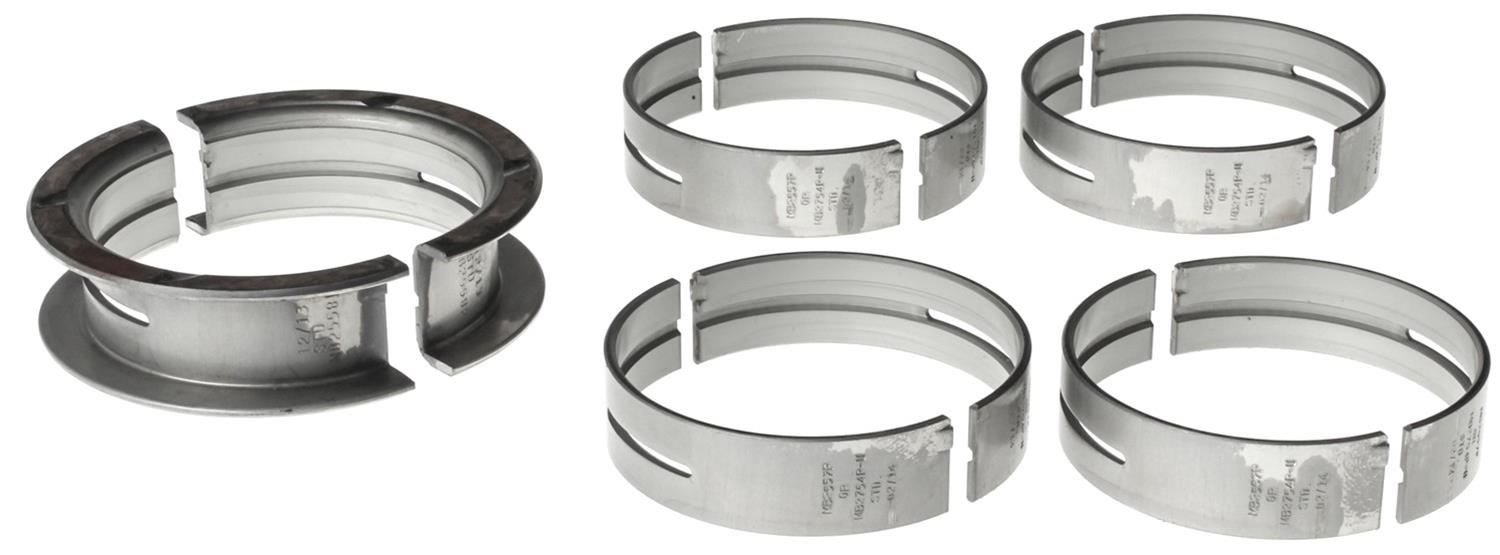 Clevite P-Series Main Bearings MS-981P-30 Bearings, P Series, Full Groove, .030 in. Crankshaft Undersize, Tri Metal, Ford, 351M, 351W, 400, Set of 5