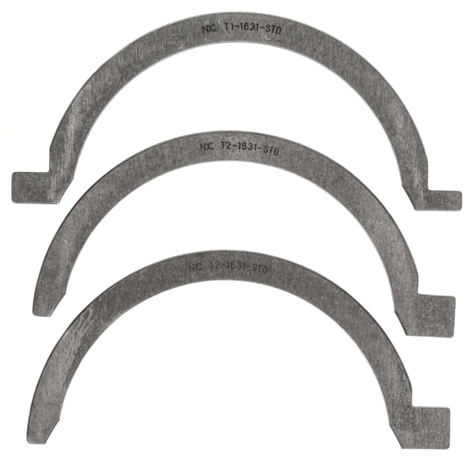 Clevite Thrust Washer Bearings TW-719S Washers, Isuzu, 7.8L, Set of 3