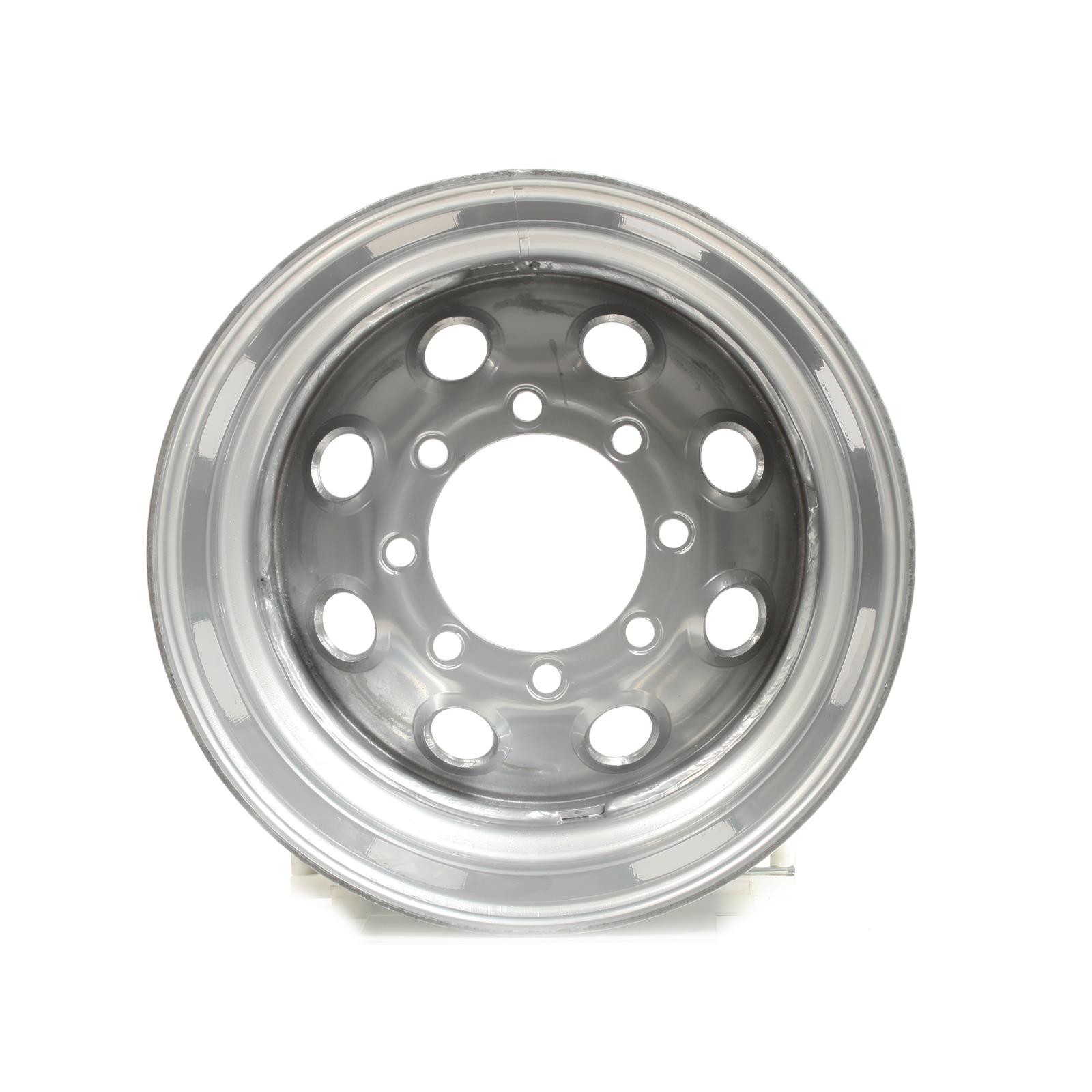 Bart Wheels 414-1208 Bart Wheels Super Trucker Silver Wheels | Summit ...