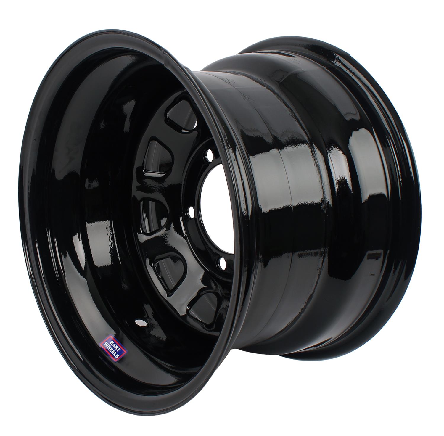 Bart Wheels 7015055 Bart Wheels D Trucker Black Wheels | Summit Racing