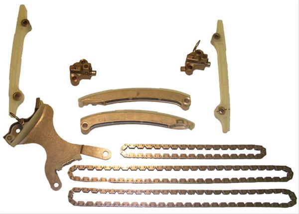 Cloyes Timing Chain Kits 9-0393SX Kit, Single Non-Roller Style, Tensioner and Guides, Dodge, Jeep, Mitsubishi, 4.7L, Kit