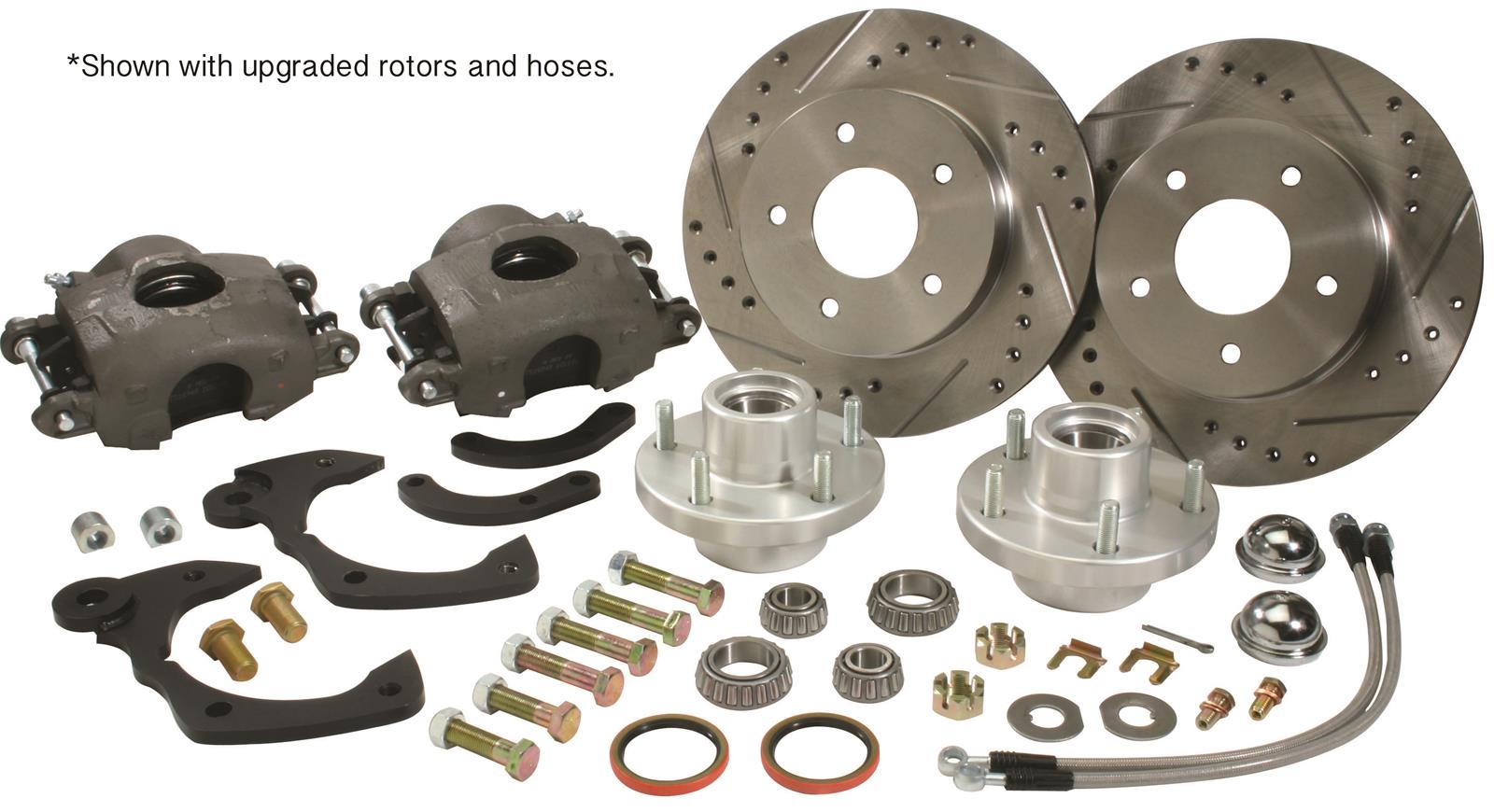 Classic Performance 5558WBKSO Classic Performance Front Disc Brake Kits Summit Racing