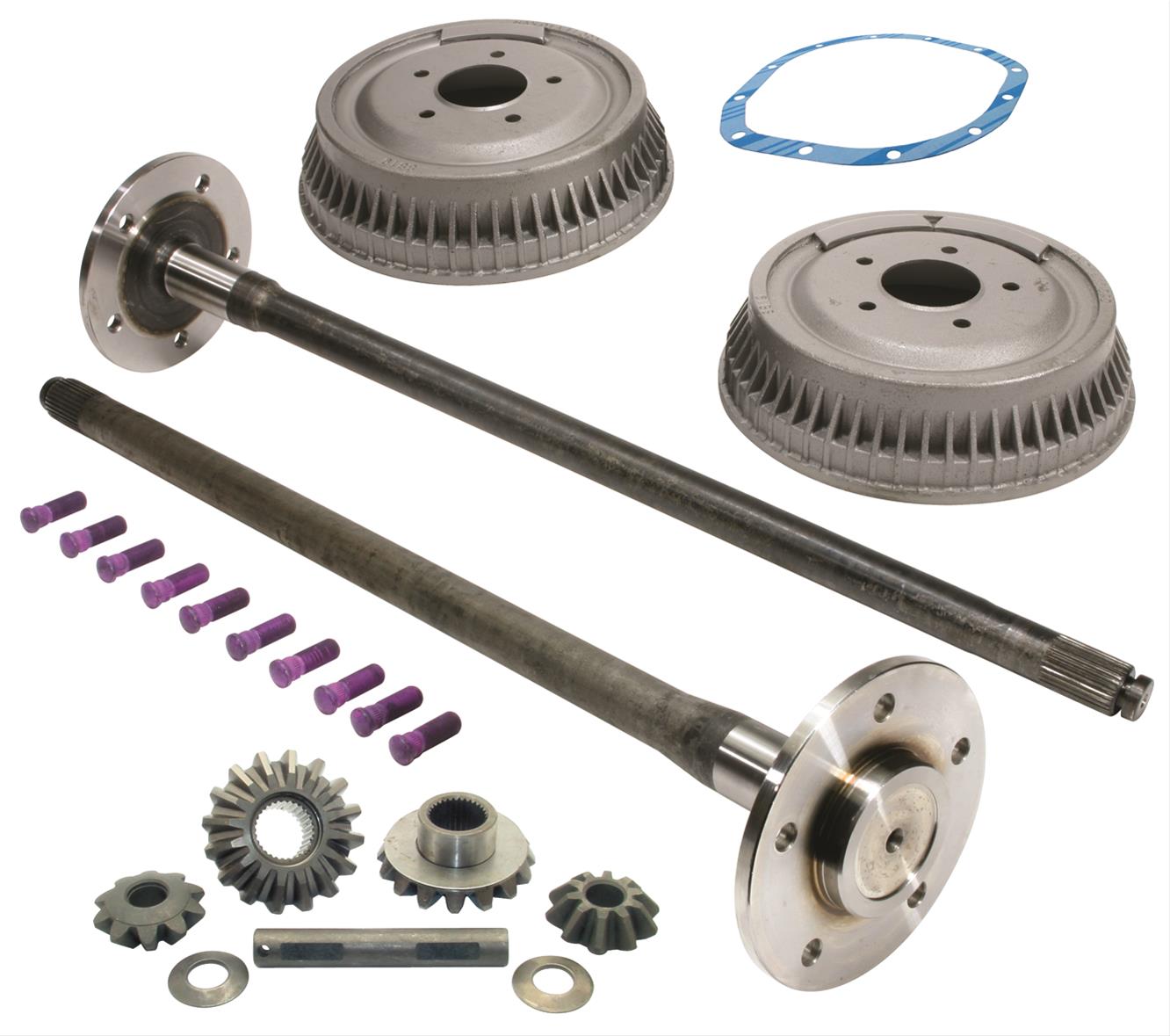 Classic Performance 6364RACK Classic Performance Rear Axle Conversion Kits Summit Racing