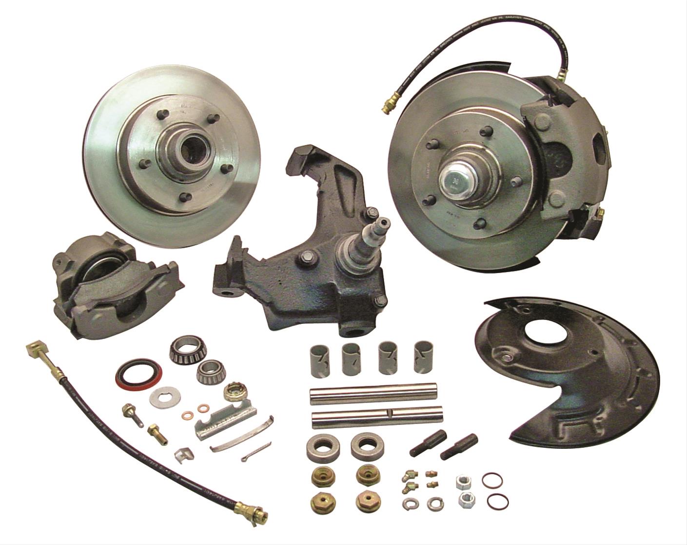 1968 FORD F 100 Classic Performance Stock Spindle Brake Kits 6572SWBK ...