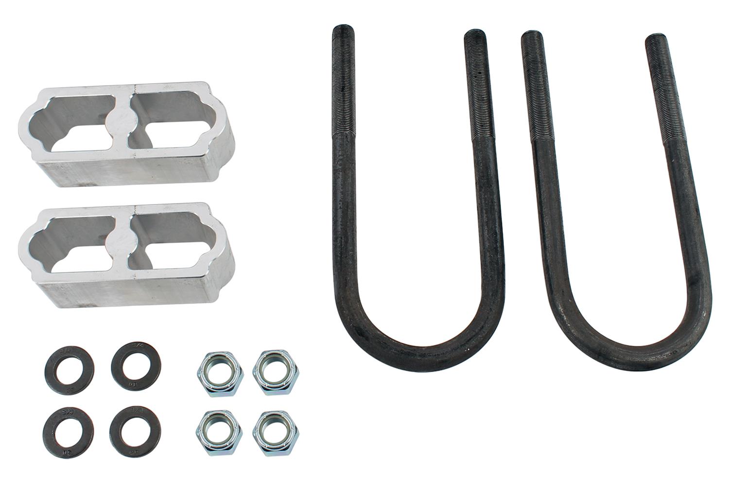 100mm LOWERING BLOCKS WITH U BOLTS FOR NISSAN URVAN 4 INCH