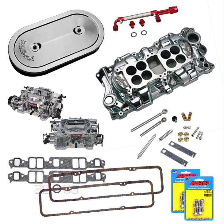 Summit Racing 030147 Summit Racing™ Intake Manifold, Carburetor, and