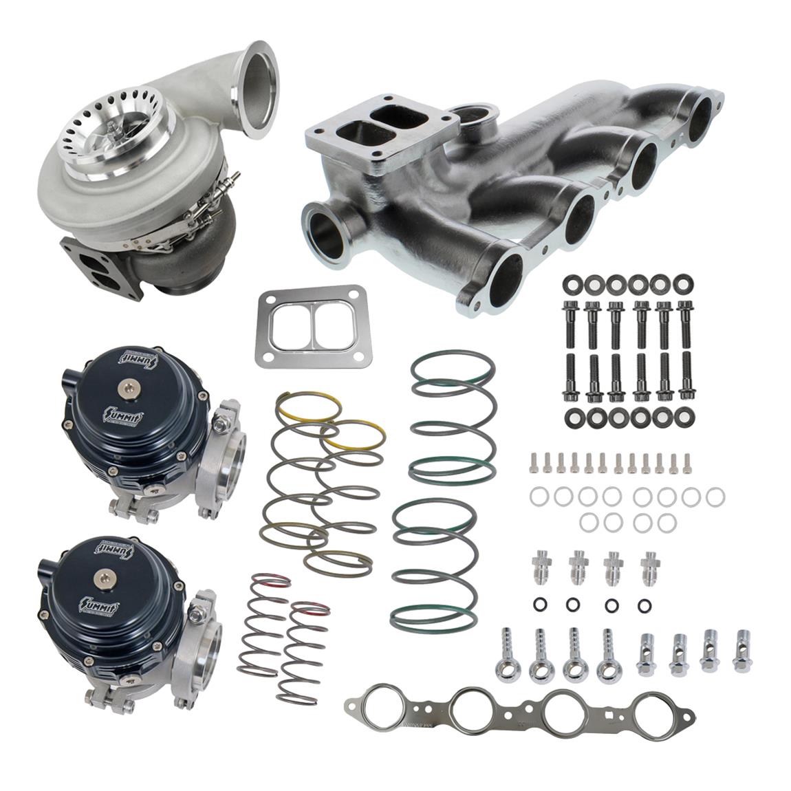 Summit Racing 030266 Summit Racing™ Turbocharger Hot Side Combo Kits