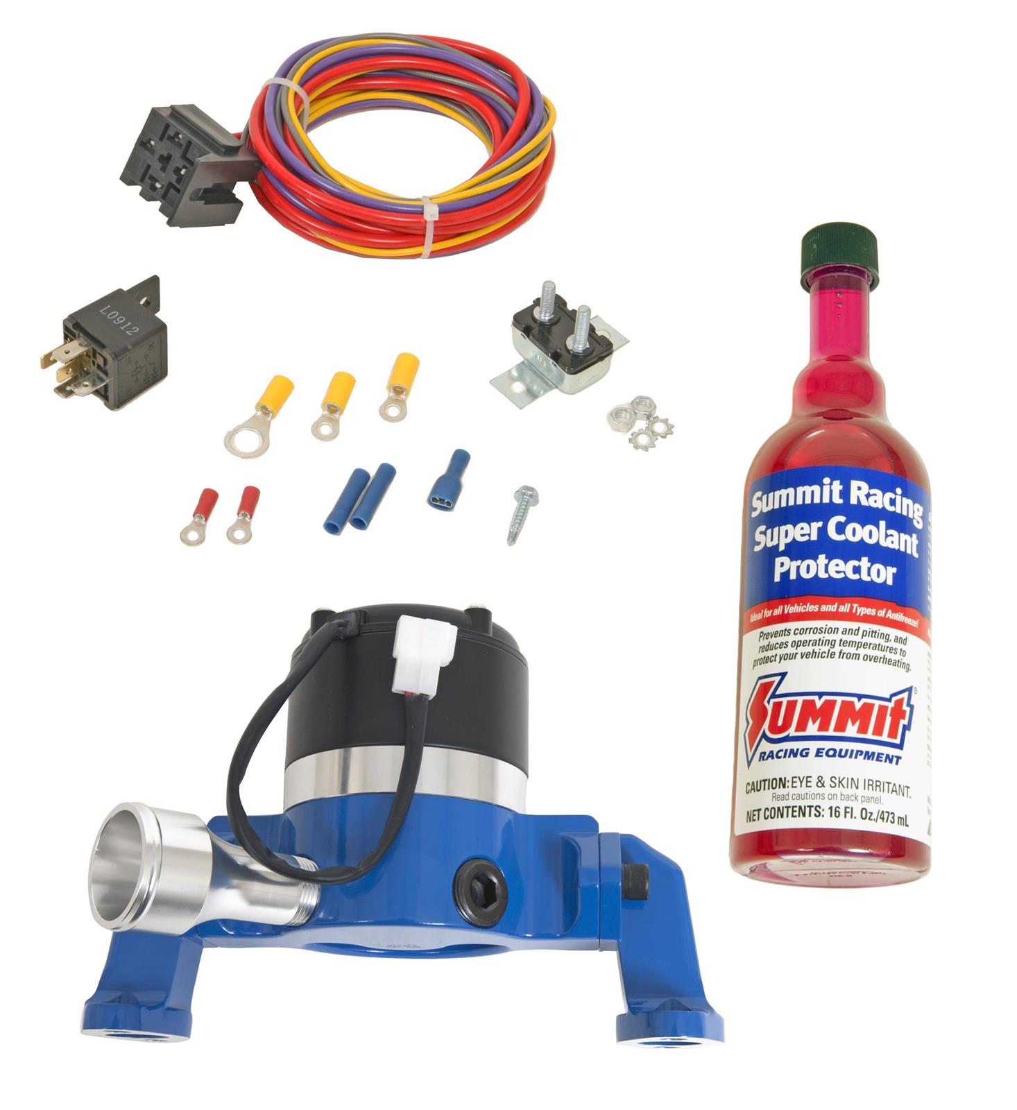 Summit Racing 120015 Summit Racing™ Electric Water Pump Pro Packs Summit Racing