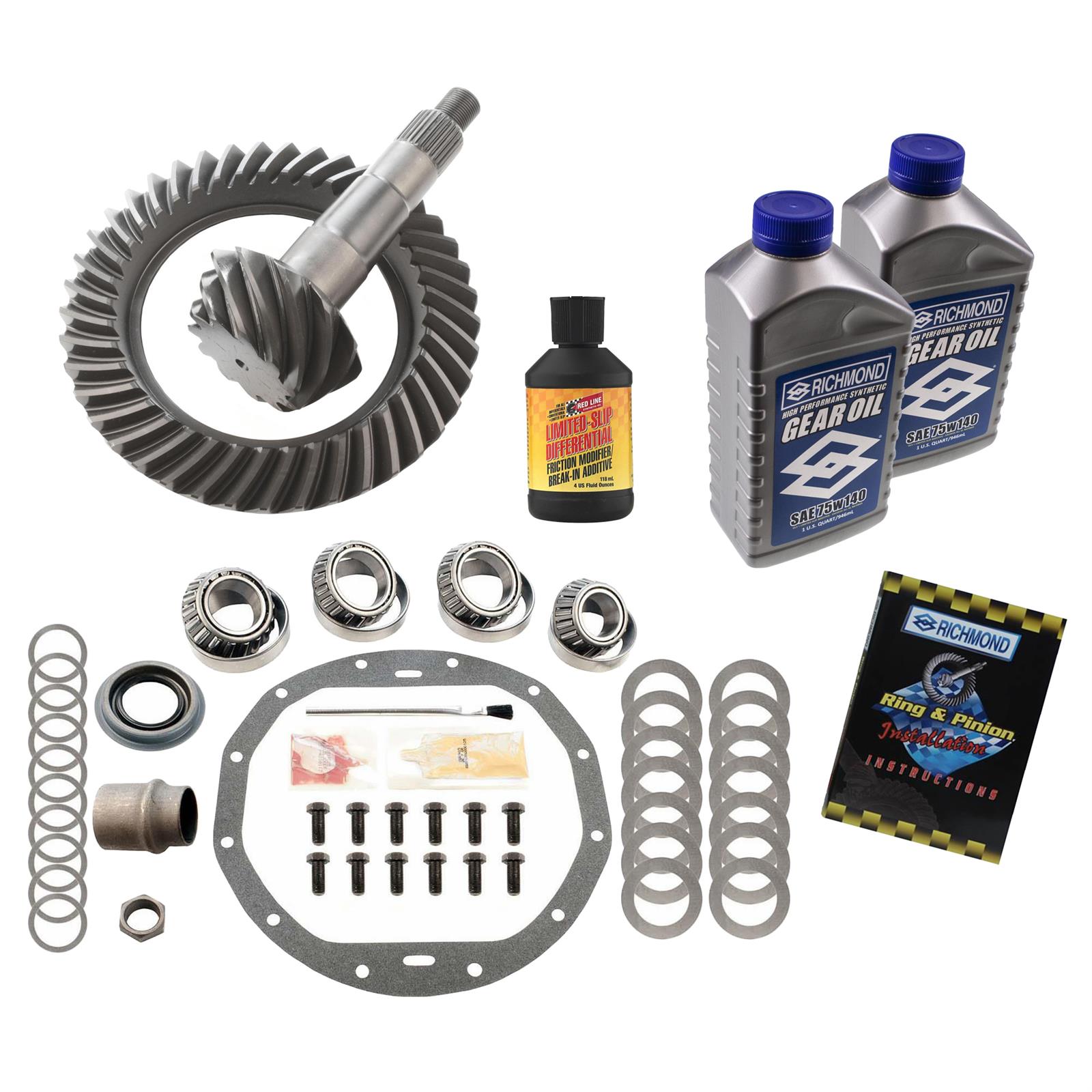 Summit Racing 140057 Summit Racing™ Ring and Pinion Gear and Installation Kit Pro Packs