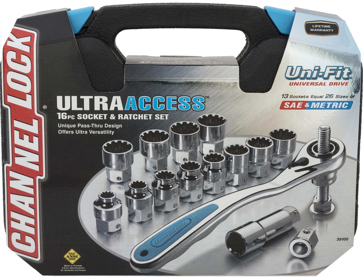 Channellock pass through socket set discount