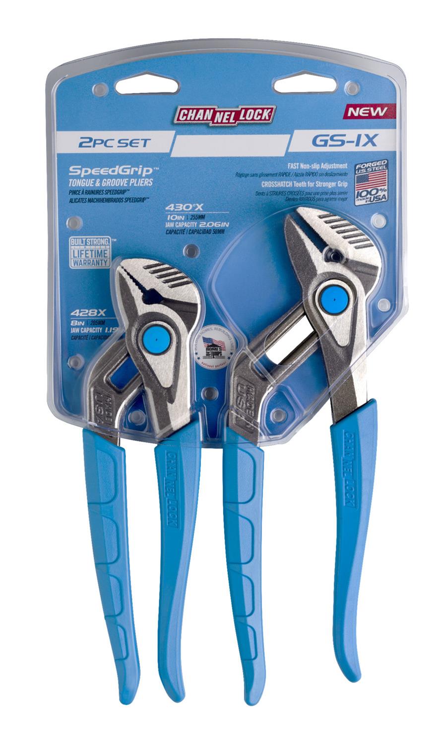 Channellock GS1X CHANNELLOCK SpeedGrip Pliers Sets Summit Racing