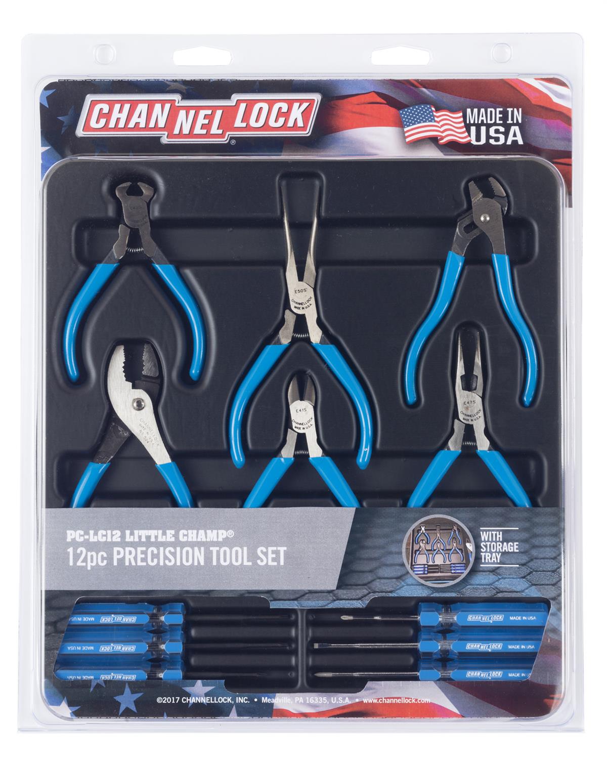 Channellock PC-2 Pro´s Choice Plier Kit with Bonus Tool Tray