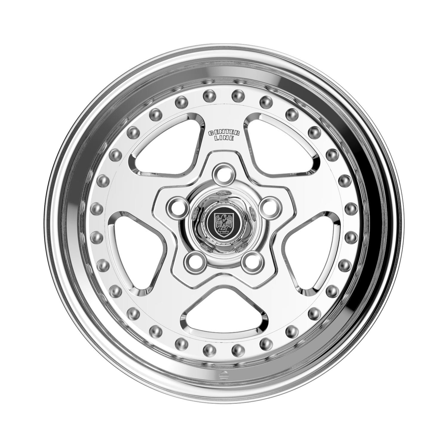 Center Line Wheels 003P-57061-06 Center Line Telstar 2.0 Polished ...