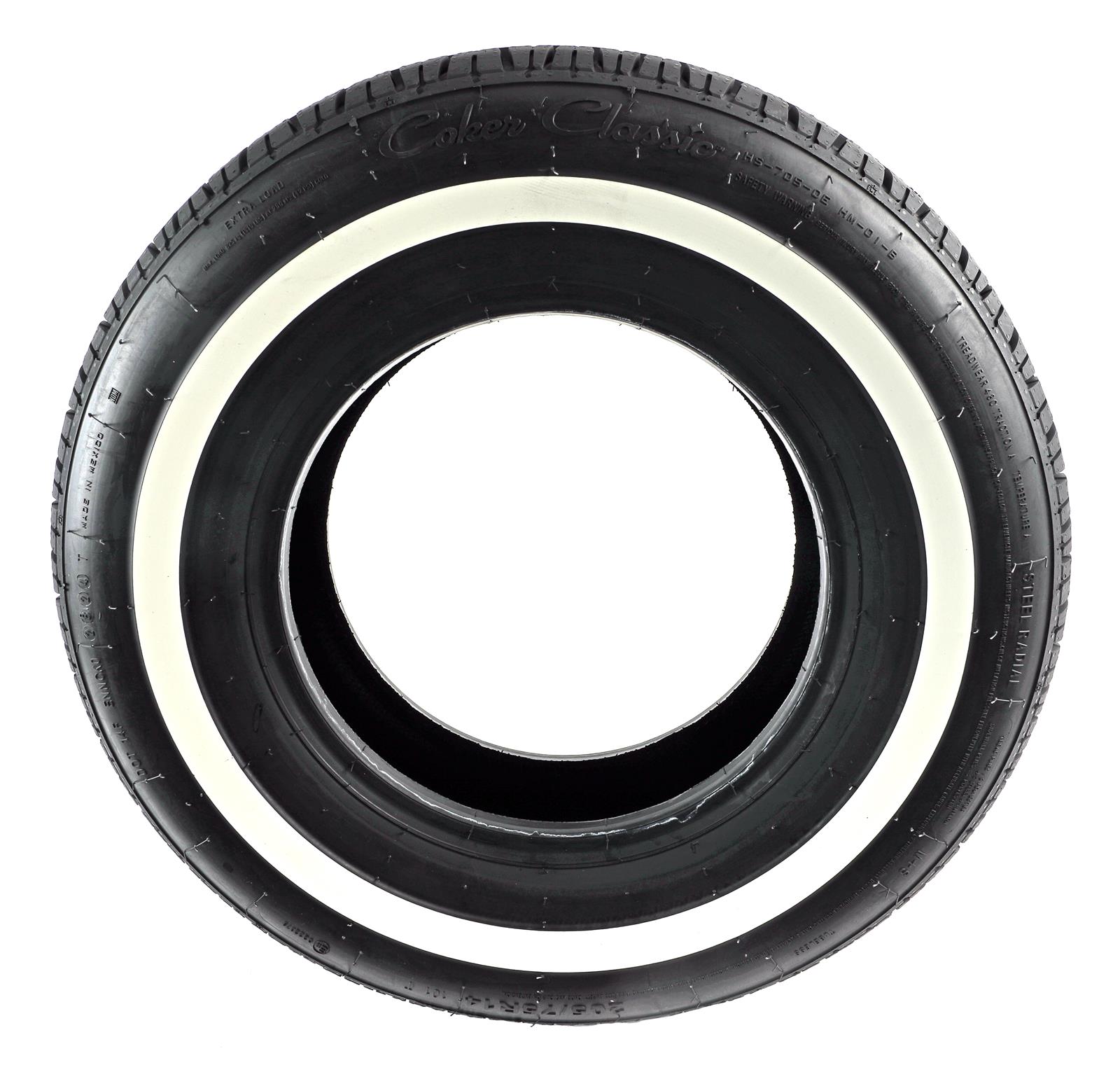 Coker Tire 738103 Coker Classic Star Series Whitewall Tires