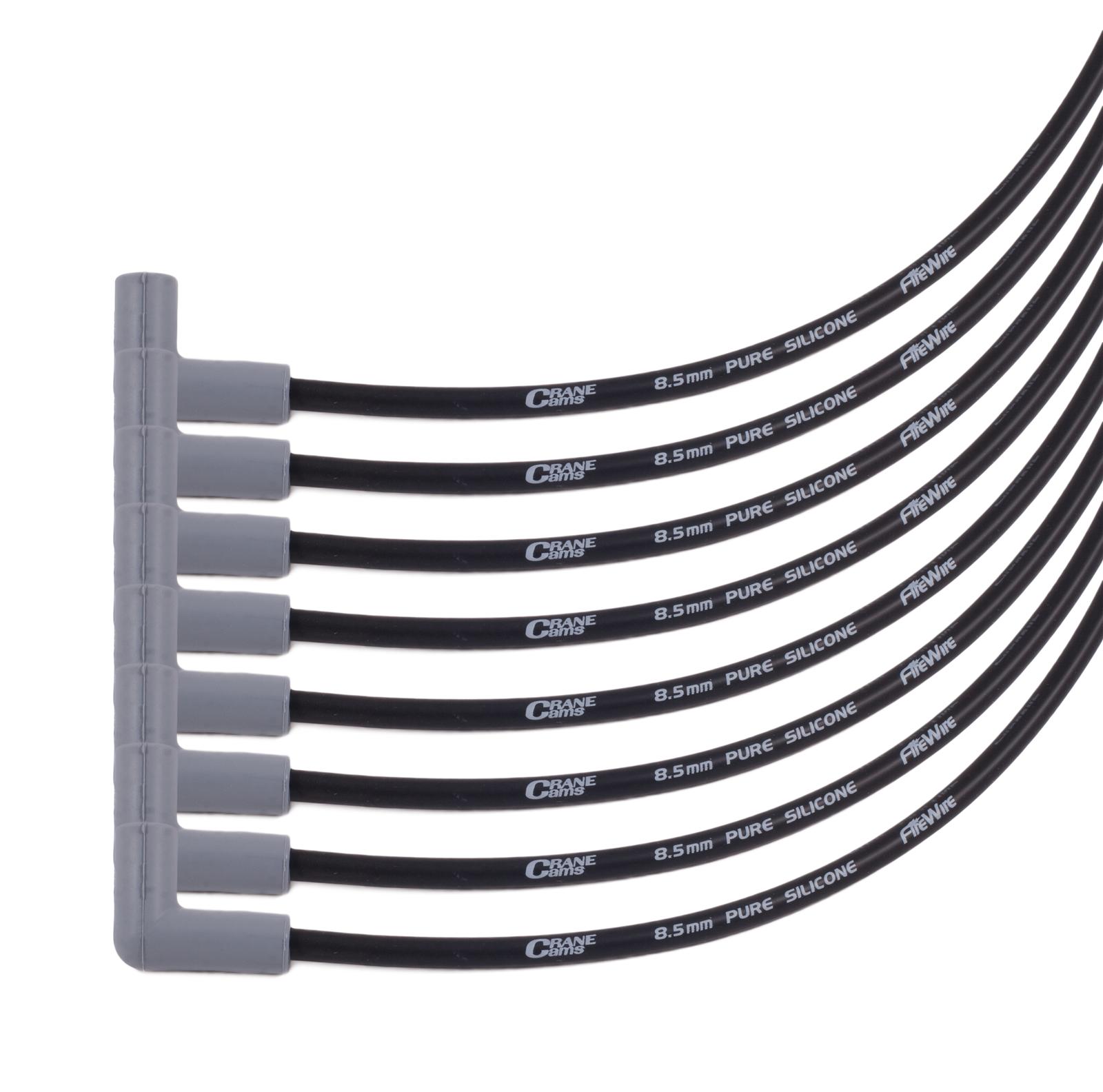 Parts & Accessories Summit Racing Spark Plug Wires 8.5mm Black 90