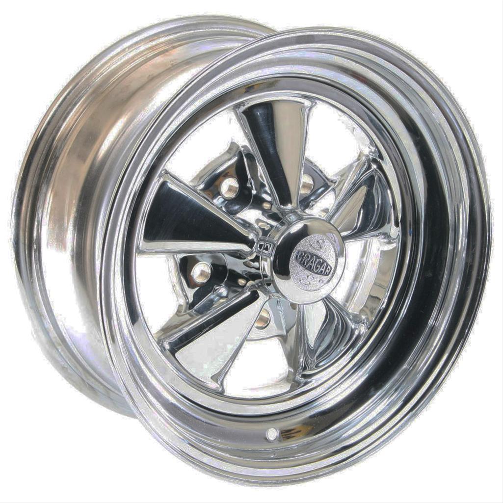 Cragar 08/61 S/S Super Sport Chrome Wheels 08750 - Free Shipping on ...