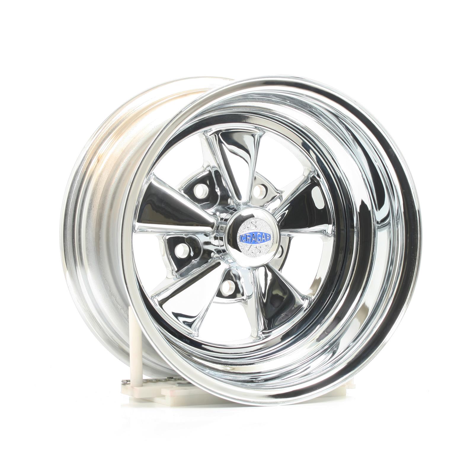 Cragar 1526775402B Cragar 08/61 S/S Super Sport Chrome Wheels | Summit  Racing