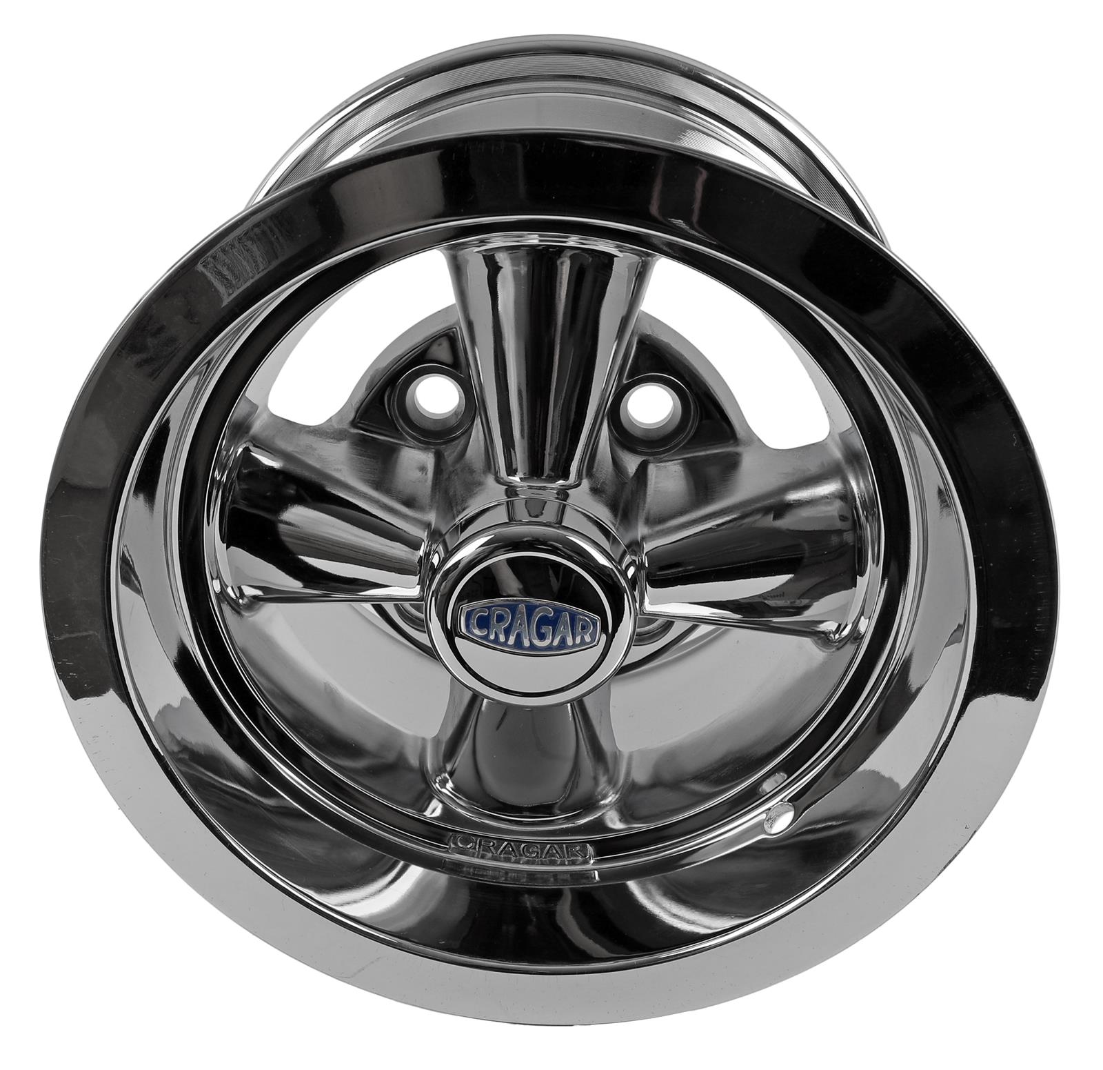Cragar 1022038402 Cragar S/S Chrome Golf Cart Wheels Summit Racing