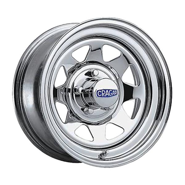 Cragar 1526376402B Cragar Chrome Nomad II Wheels Summit Racing