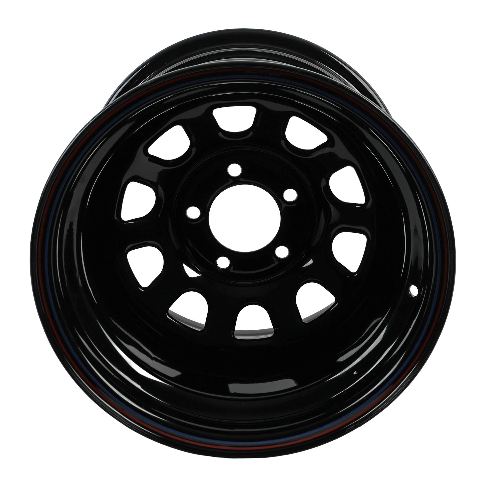 Cragar 1527422565B Cragar Black D Window Wheels | Summit Racing