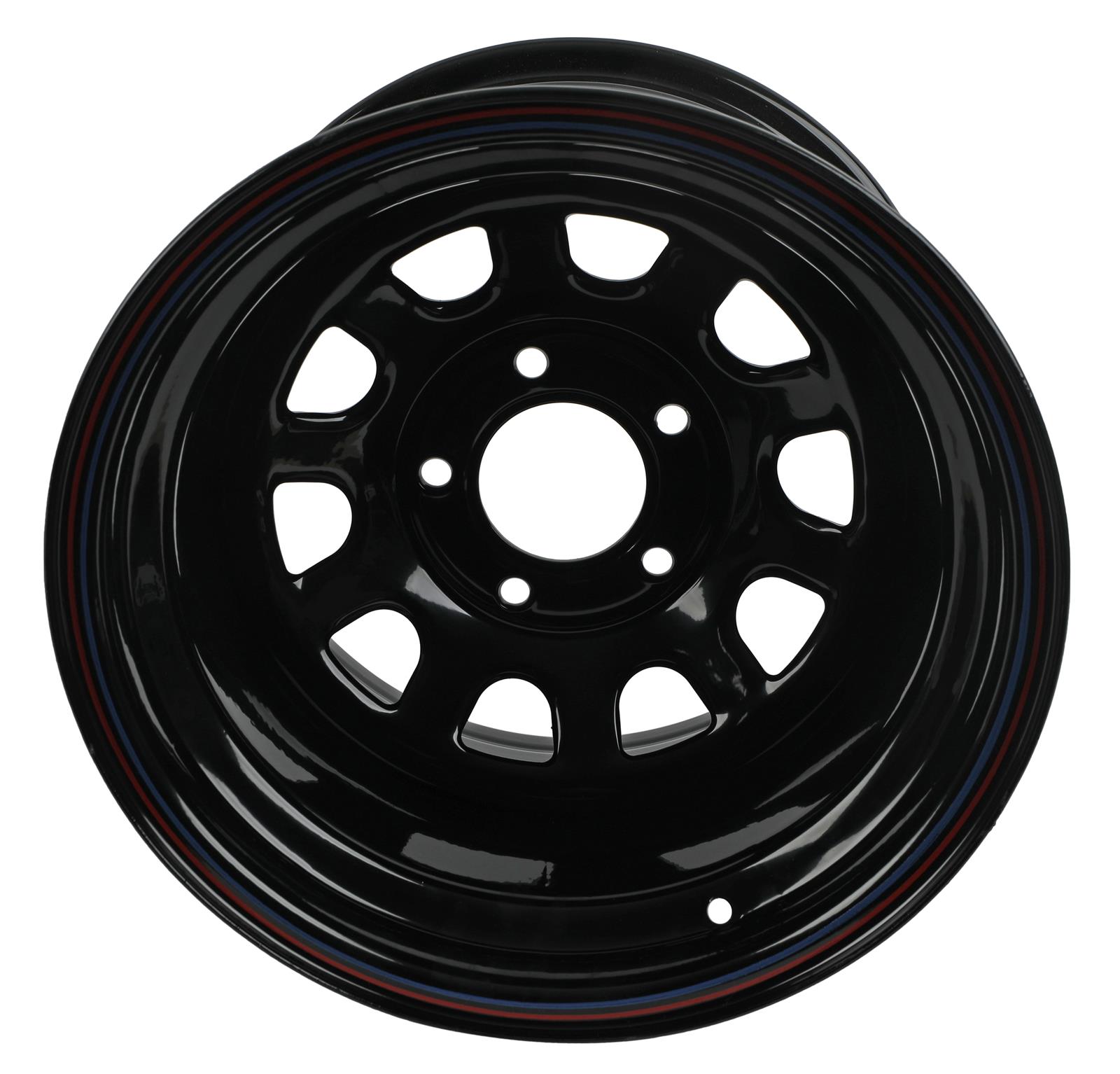 Cragar 1527425565B Cragar Black D Window Wheels | Summit Racing