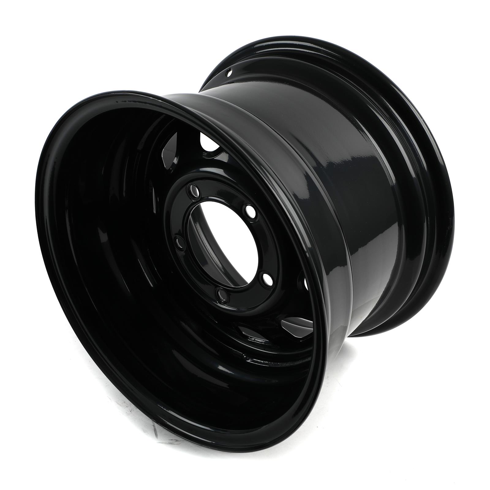 Cragar 1527431565B Cragar Black D Window Wheels | Summit Racing