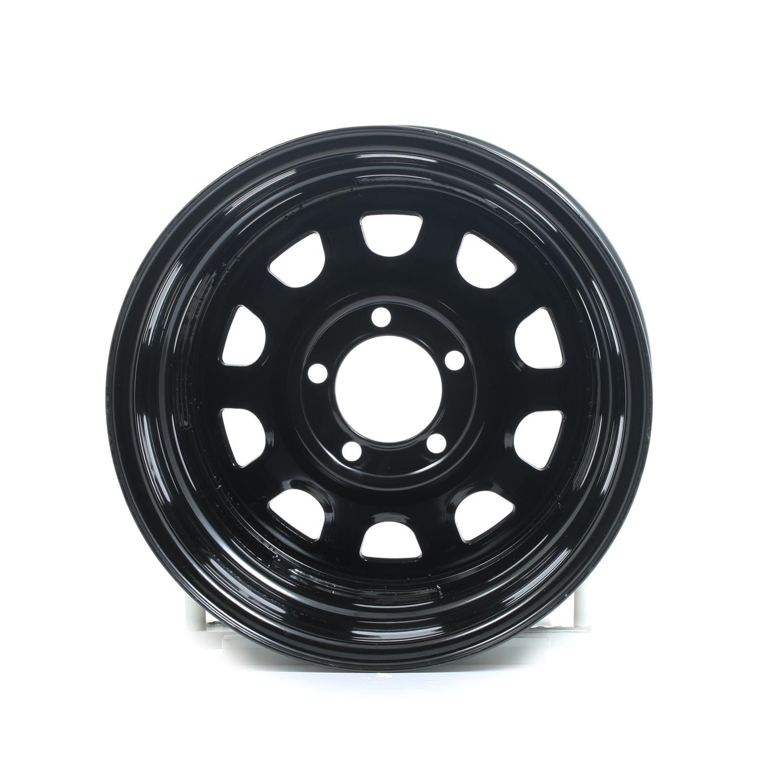 Cragar 1527533565B Cragar Black D Window Wheels | Summit Racing