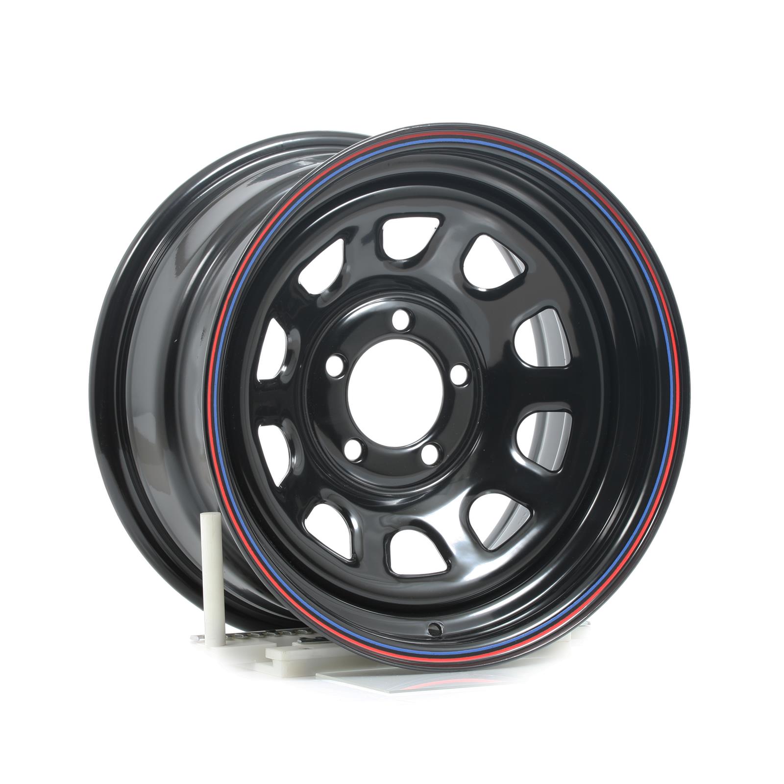 Cragar 1527533565B Cragar Black D Window Wheels | Summit Racing