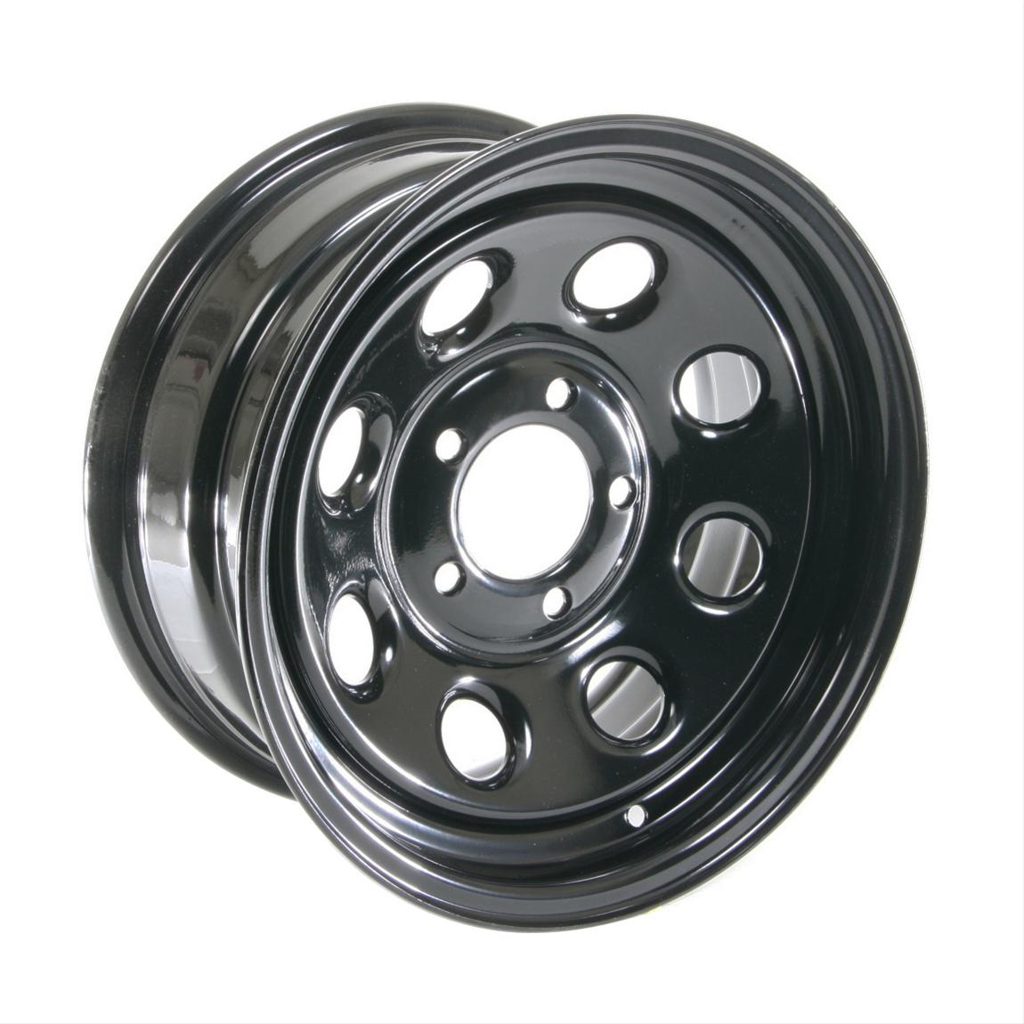Cragar 3975734P - Cragar Soft 8 Black Wheels