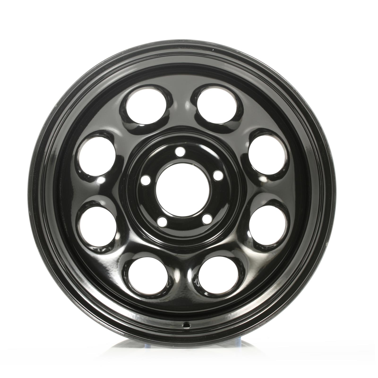 Cragar 1729424014B Cragar Soft 8 Black Wheels | Summit Racing