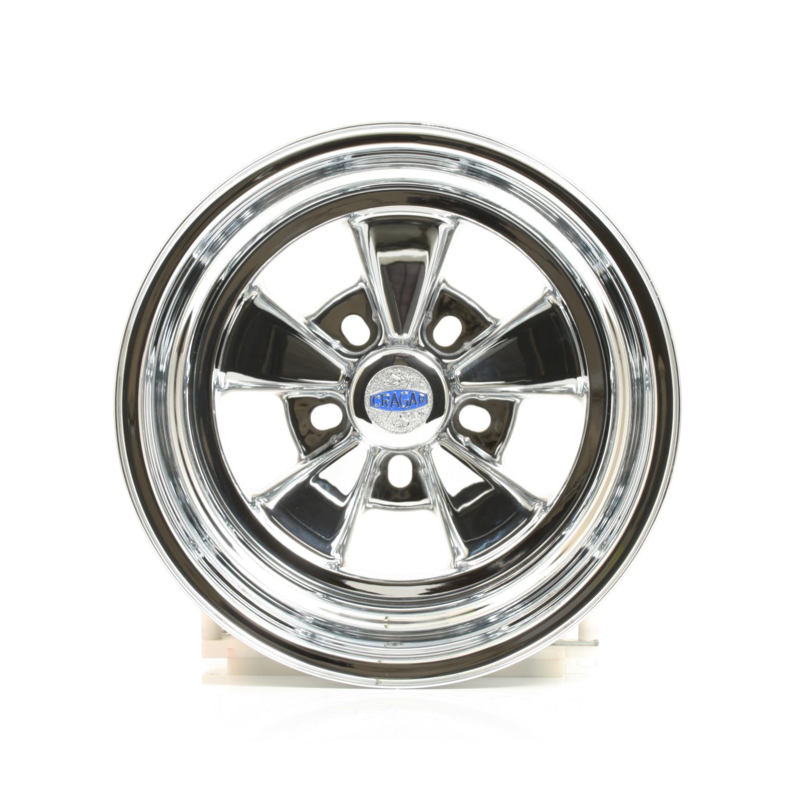 Cragar 1525906402B Cragar 08/61 S/S Super Sport Chrome Wheels