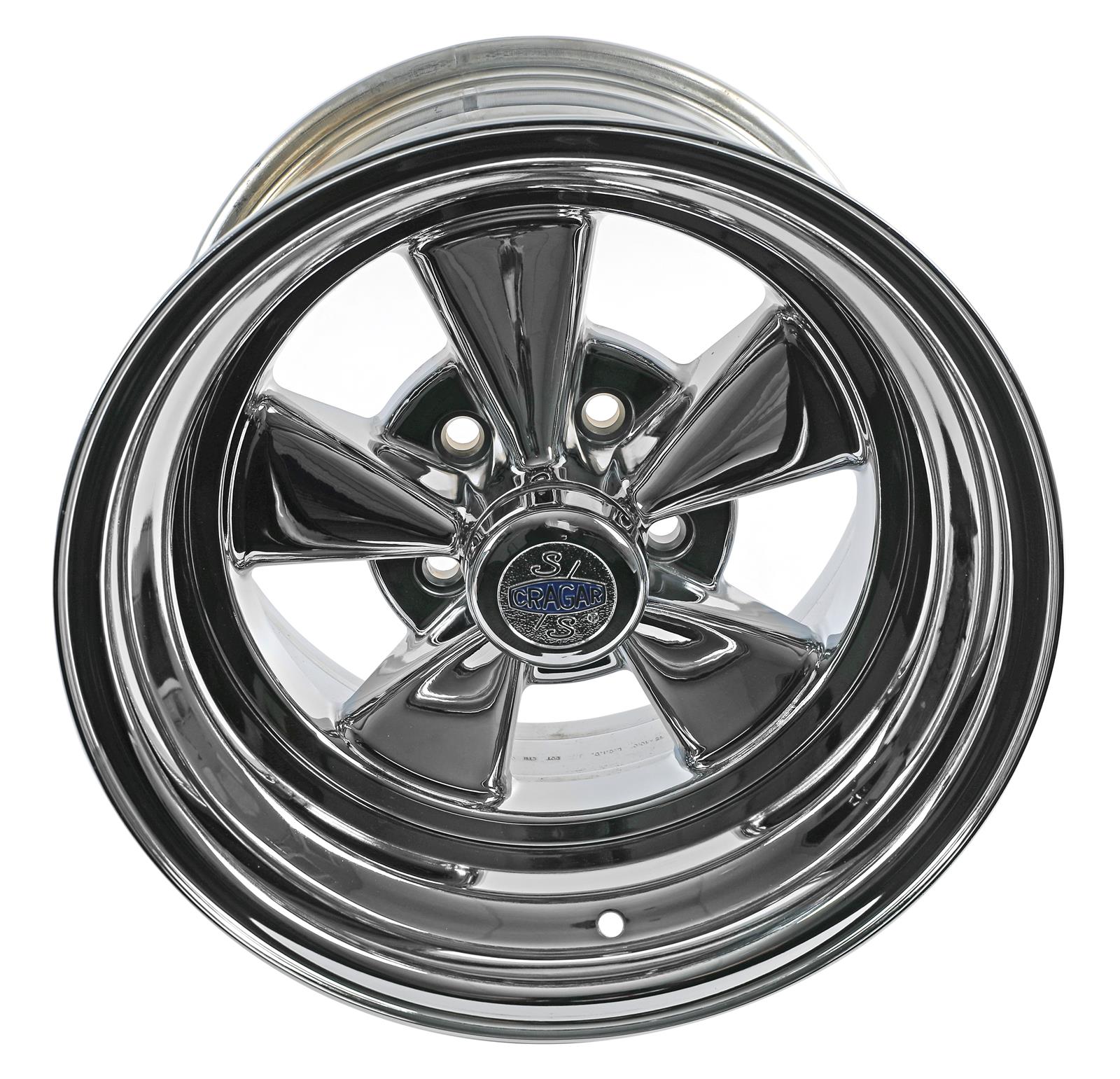 Cragar 61C511255 Cragar 61C Series S/S Super Sport Chrome Wheels
