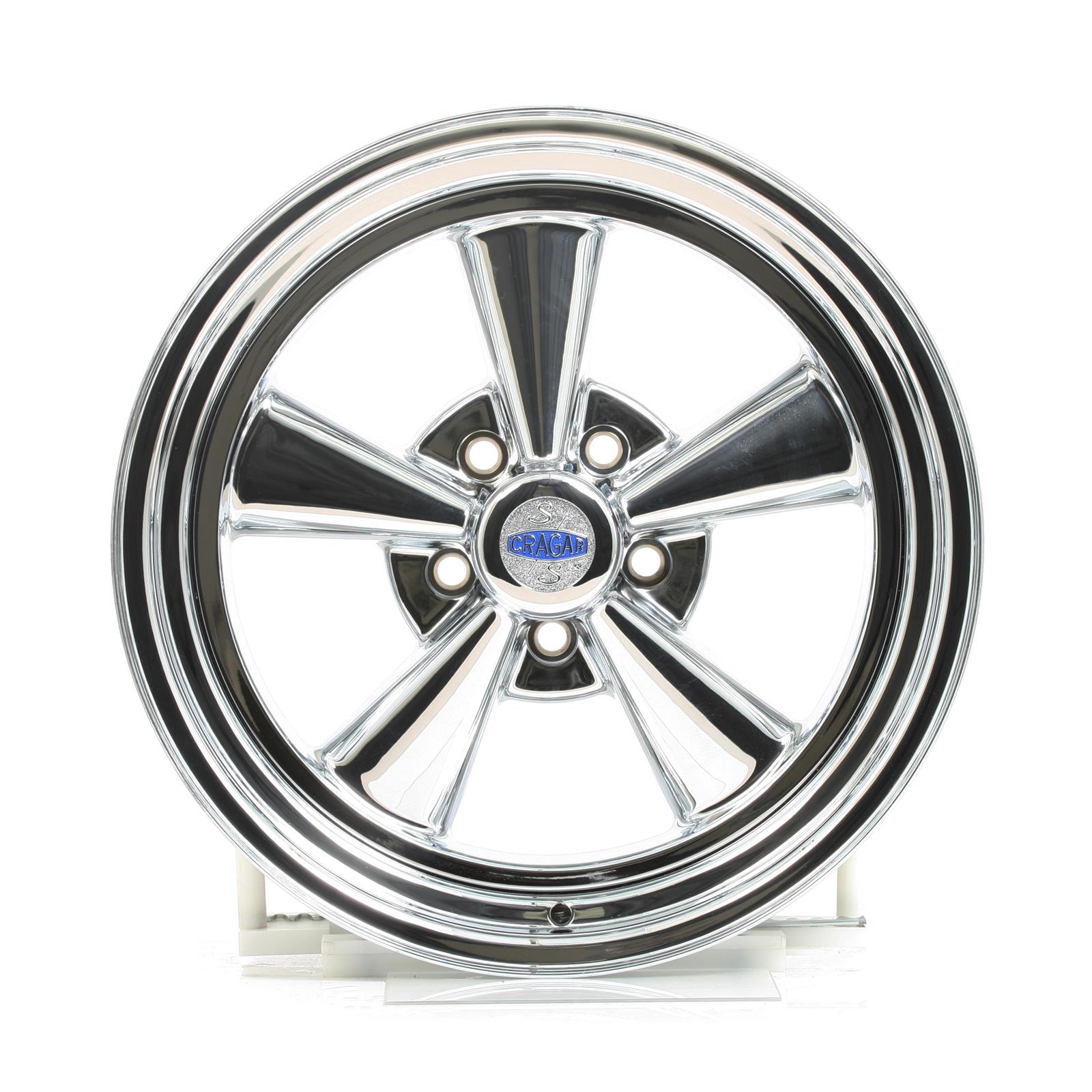 Cragar 61C771237 Cragar 61C Series S/S Super Sport Chrome Wheels