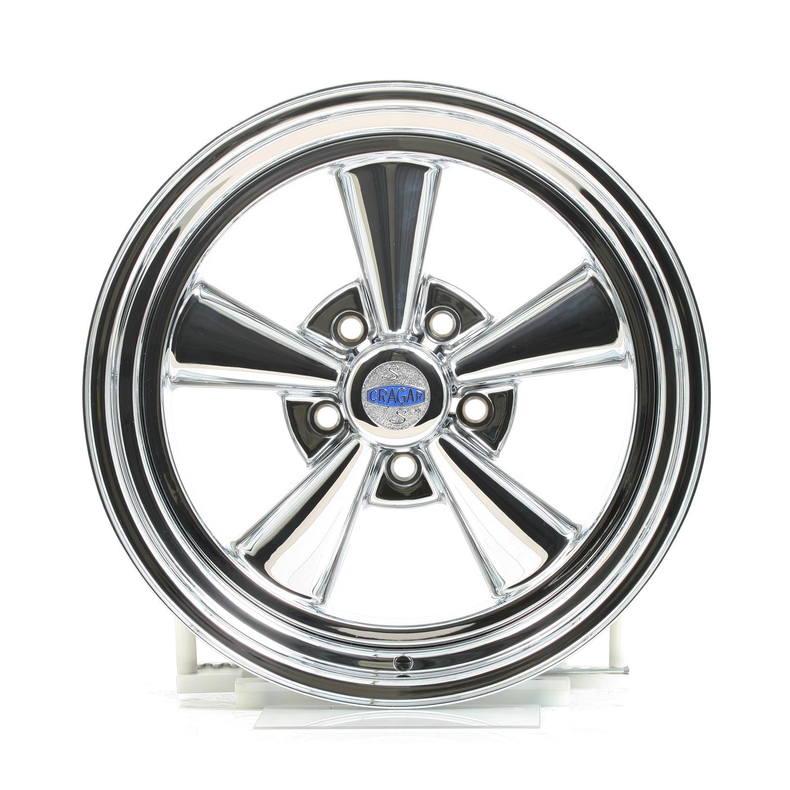 Cragar 61C773437 Cragar 61C Series S/S Super Sport Chrome Wheels