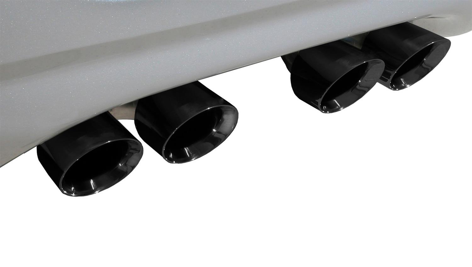 Corsa 1997-2004 Chevrolet Corvette C5 Z06 5.7L V8 Black Sport Axle-Back Exhaust thumbnail 2