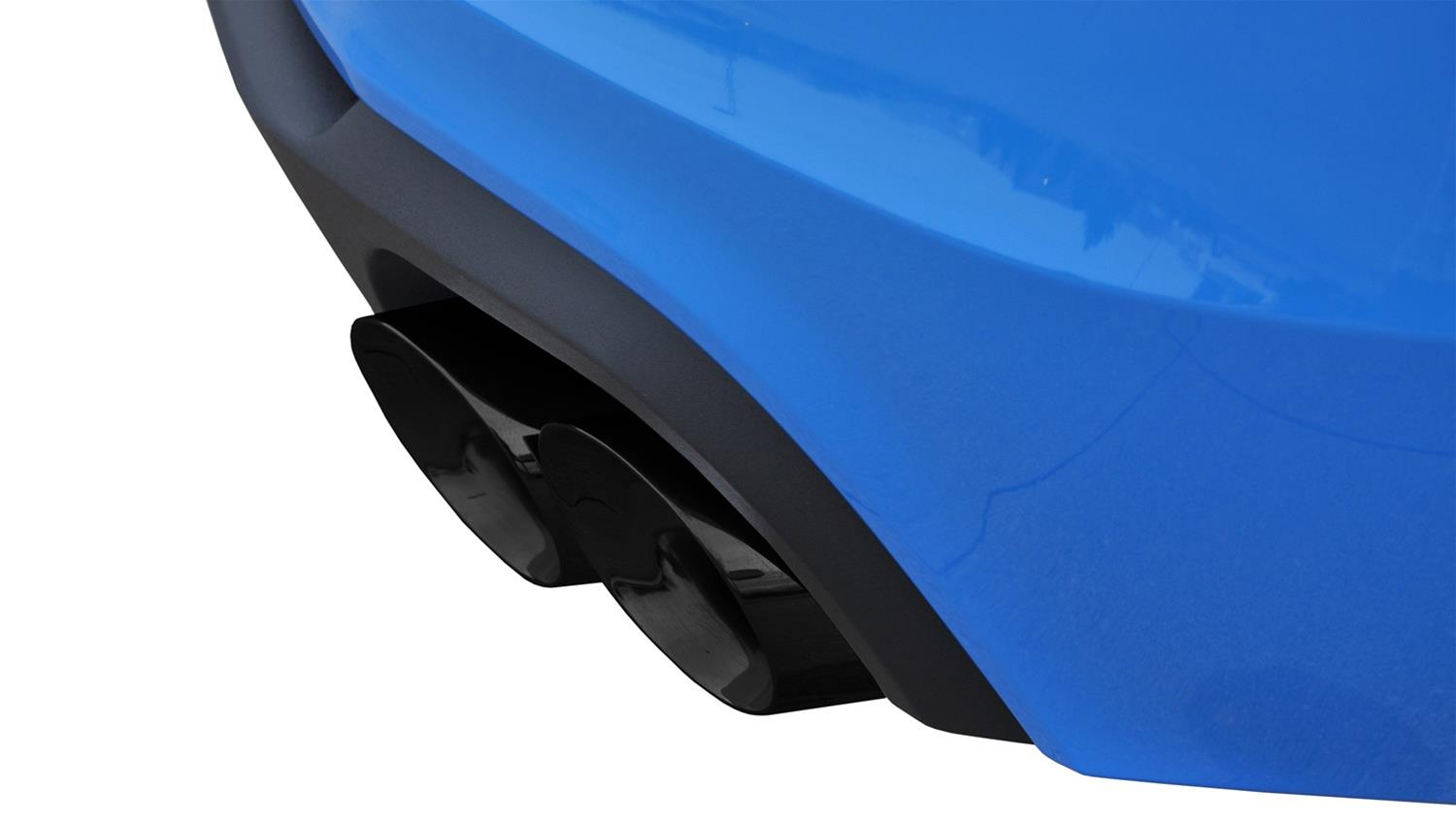 Corsa 2013-2014 Ford Mustang Shelby GT500 5.8L V8 Black Sport Axle-Back + XO Exhaust thumbnail 2