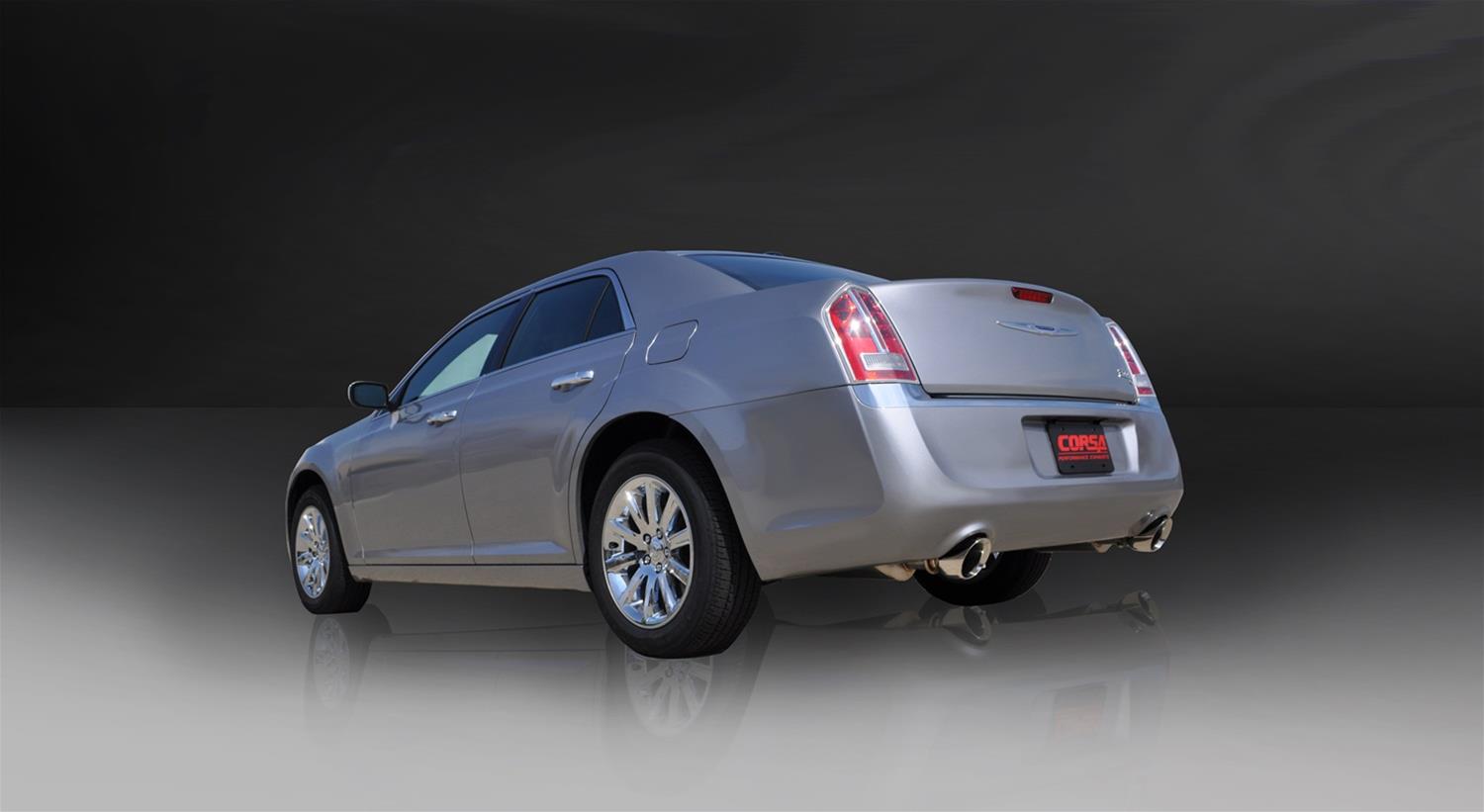 Corsa 2011-2014 Chrysler 300 R/T 5.7L V8 Polished Xtreme Cat-Back Exhaust thumbnail 3