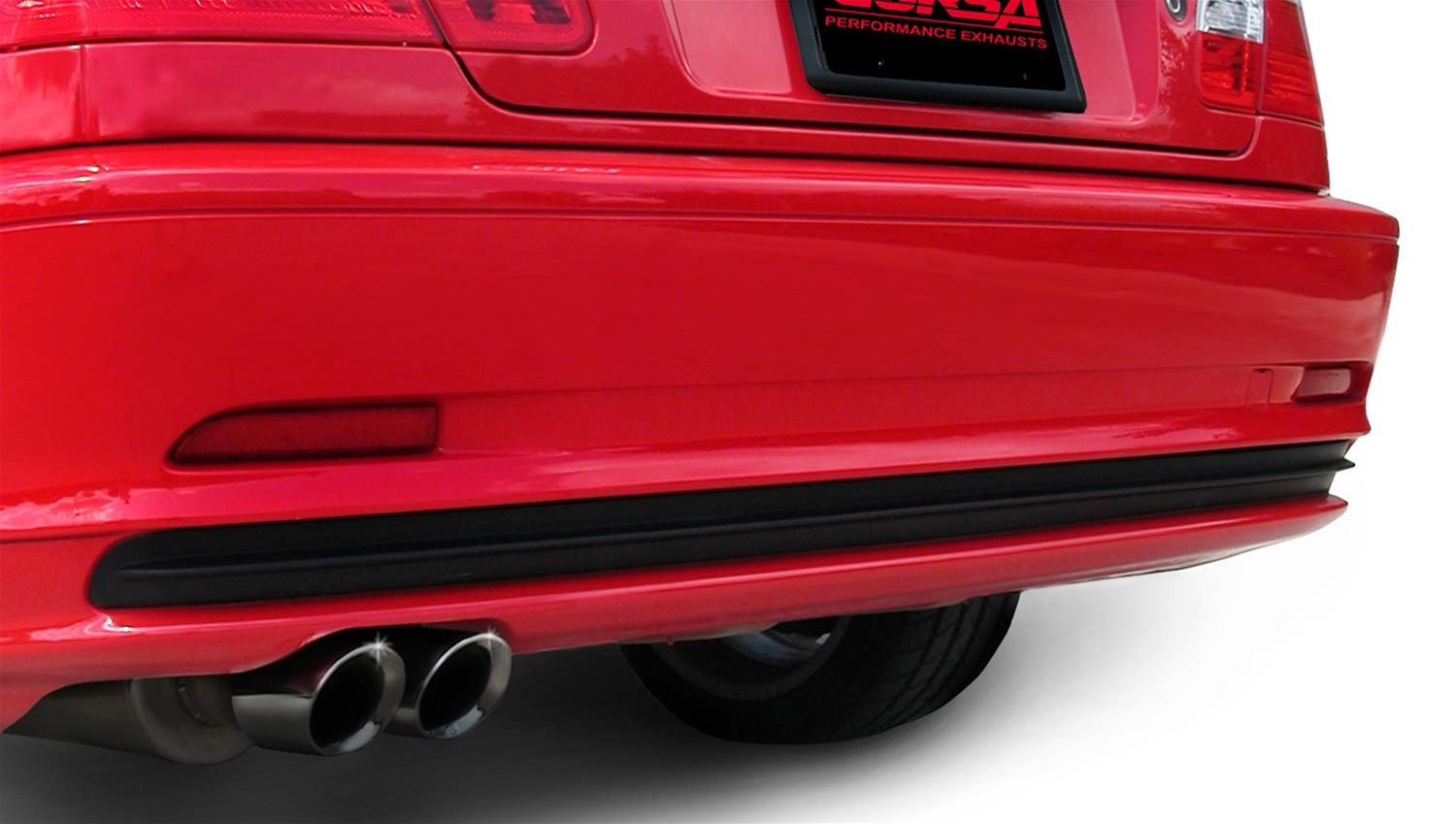 Corsa 2001-2006 BMW 325i/ci Convertible E46 Black Sport Axle-Back Exhaust thumbnail 2