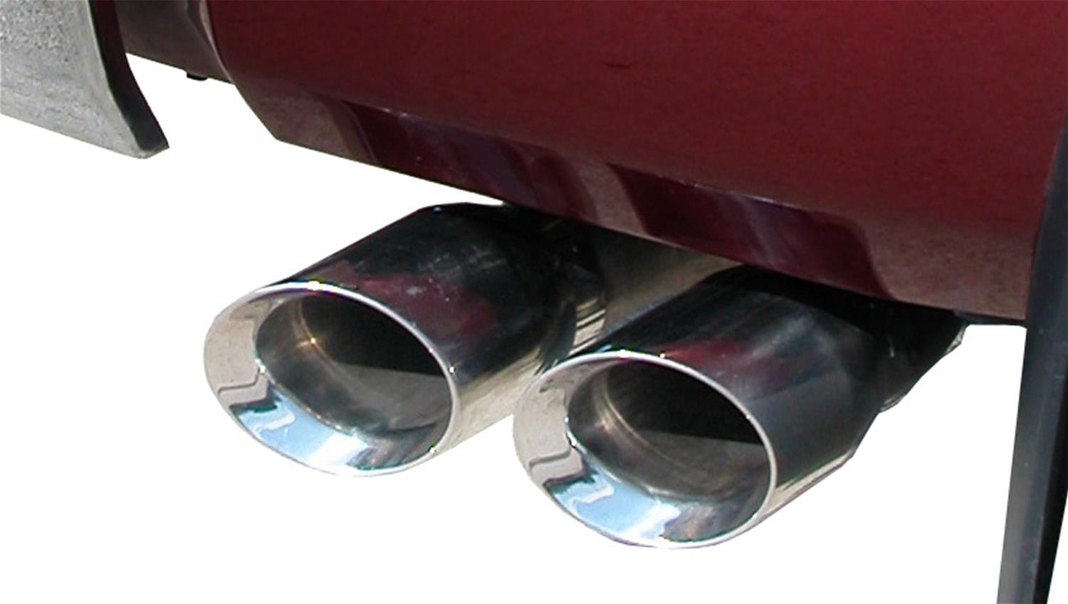 Corsa 2009-2010 Toyota Tundra Double Cab/Crew Max 5.7L V8 Polished Sport Cat-Back Exhaust thumbnail 2